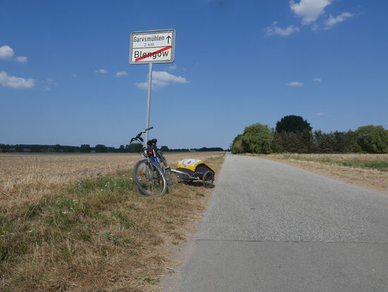 zu heiss zum Radfahren heute...