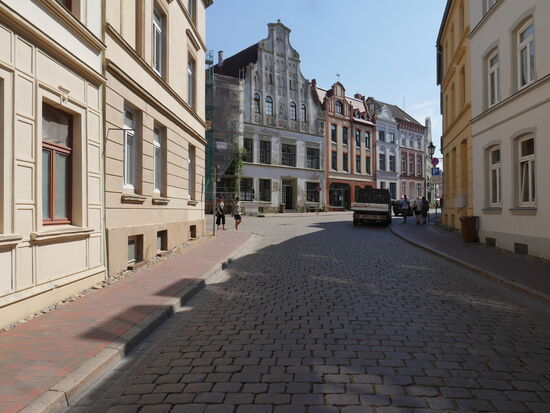 Altstadtgasse in Richtung Markt
