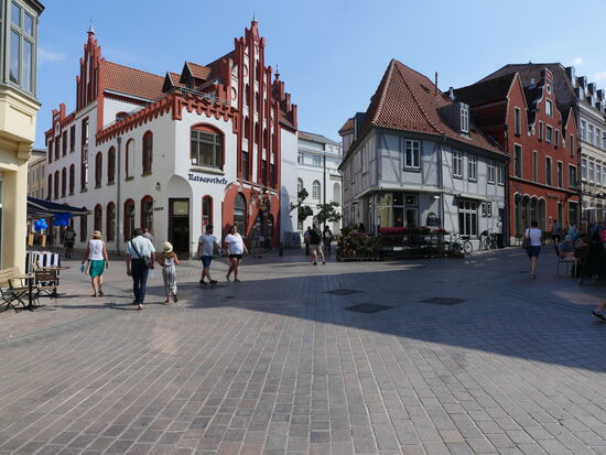 Altstadtgasse in Richtung Markt