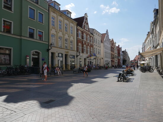 Altstadtgasse in Richtung Markt