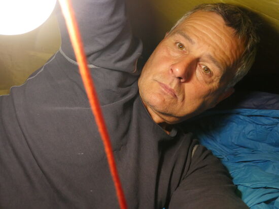 Den Prälank See endlich ereicht - für heute bin ich bedient...Gute Nacht!