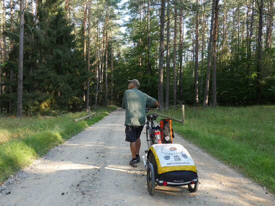 Müritz Nationalpark, unweit vom Dorf  Prälank