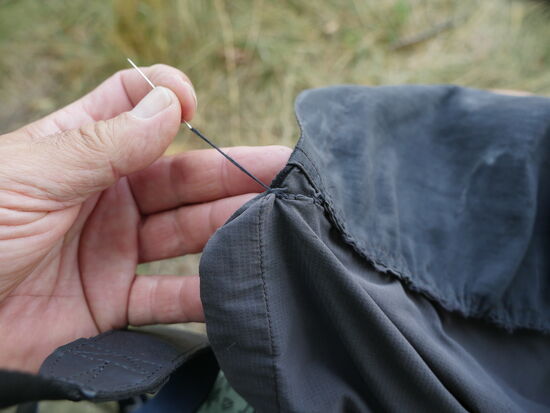 Na geht doch - eine neue Hose hätte mich viel Geld gekostet!