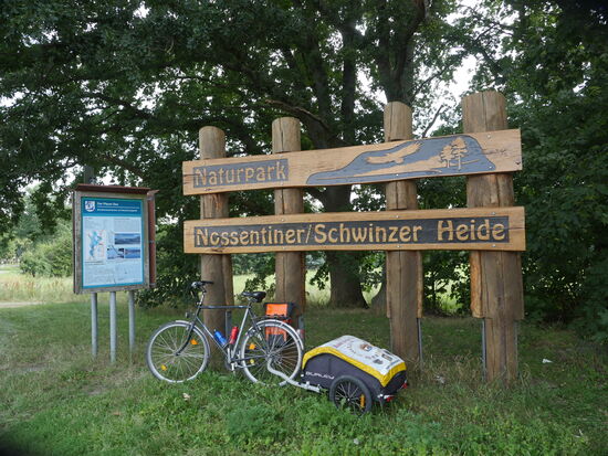 So schön die Schinzer Heide ist, so unschön sind die Radwege und führen manchmal in die Irre!