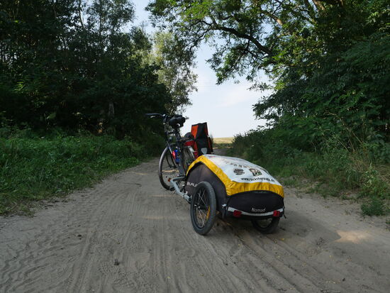 Hier befinde ich mich eindeutig auf dem falschen Weg. Auch die Streckenführung in der Schwinzer Heide lässt sehr zu wünschen übrig!