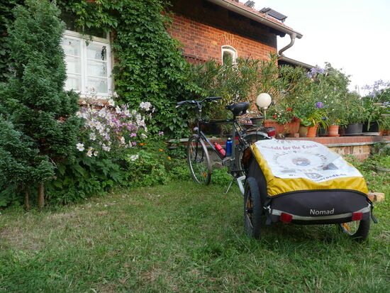 Glück muss man auch mal haben. In der kleinen Ferienwohnung in Lütgendorf habe ich ausgezeichnet übernachtet und dies für ganze 38 Euronen!