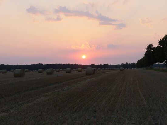 Auch nach diesem Schönen Sonnenuntergang war ich lange noch nicht am Ziel für heute...