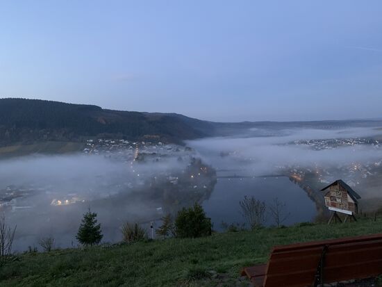 Mosel bei Sonnenaufgang