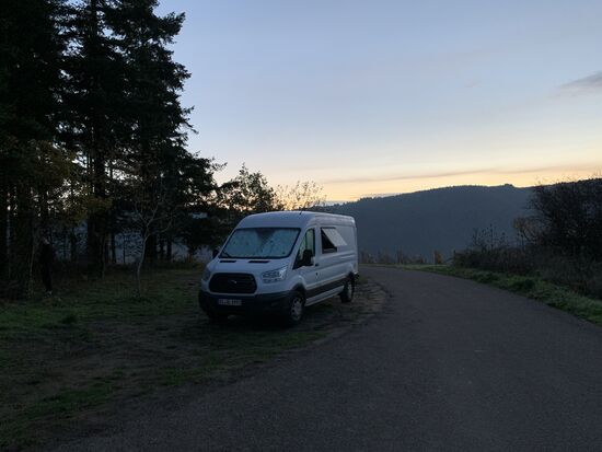 Stehplatz in den Weinbergen