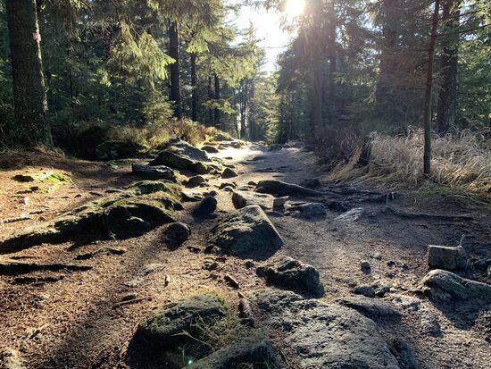 Ursprünglich Wanderweg
