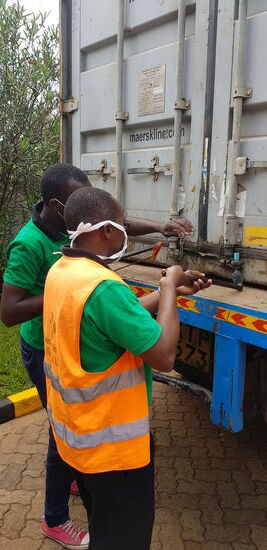 Offizielles Lösen der Verplombung