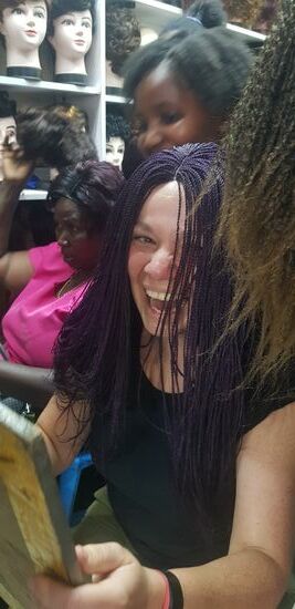 Leider leider stehen mir die Zöpfe so gar nicht! Und ich hötte soo gerne Braids gehabt! 