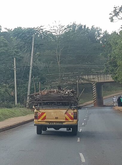 Ladungssicherung wird hier groß geschrieben!