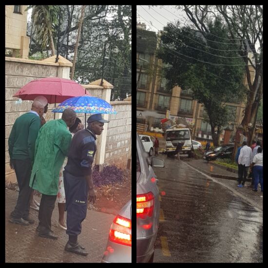 Es regnet, das Auto stürzt in der Kurve mit Ladung um. Da muss man schon mal gucken, was los ist!
