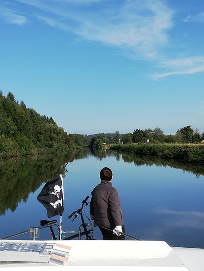 ...und bald ist der letzte Liegeplatz erreicht...