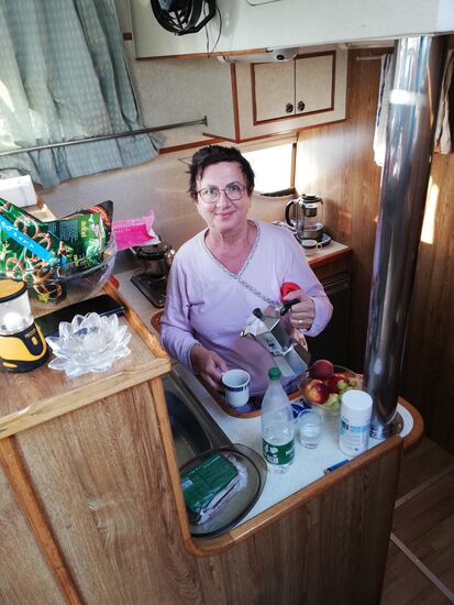 Der Kaffee ist fertig....