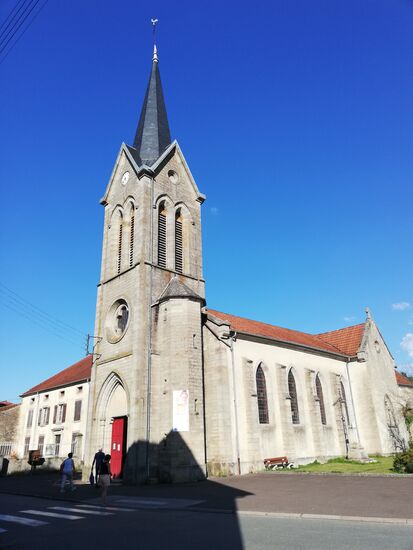 Die Kirche von Corre....