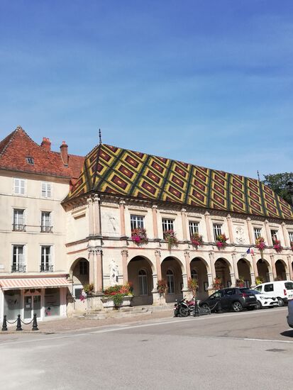 ...das Rathaus von Gray...