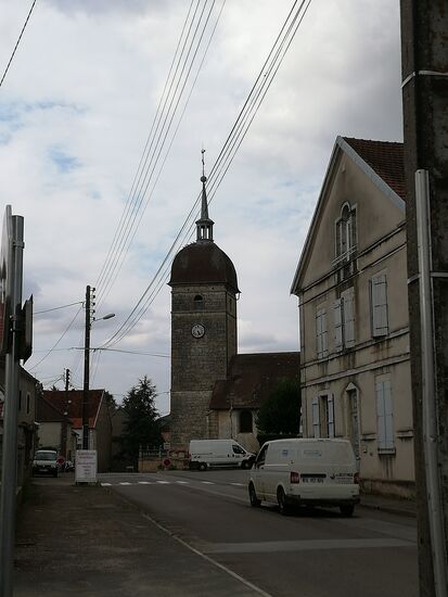...die Kirche von Mantoche, und zudem gibt es noch....