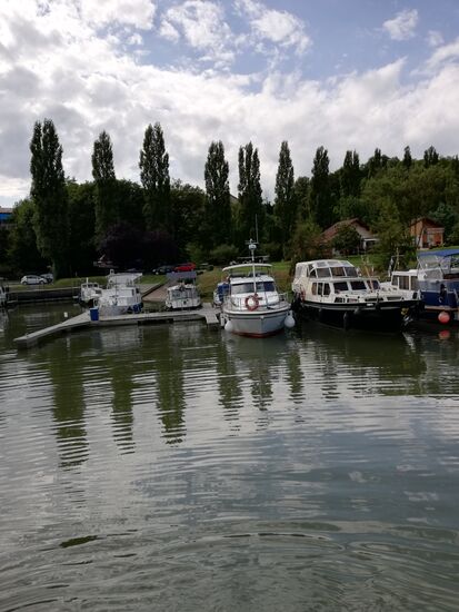 ...der kleine Hafen von Fochécourt...