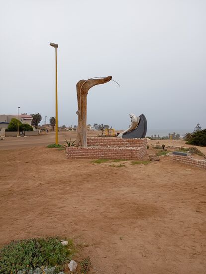 und noch ein Wahrzeichen auf dem höchsten Punkt hier