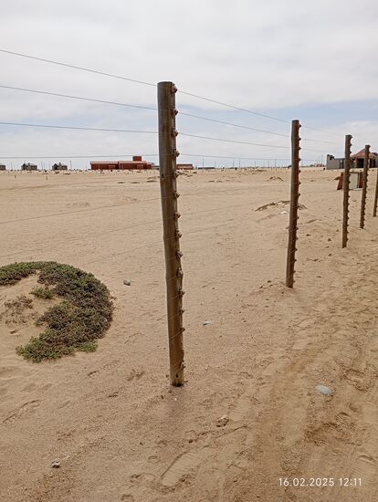 ...aber extrem sicher eingezäunt