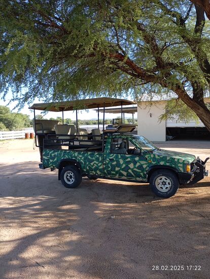 Morgen sollen wir's rundum erleben, wir haben ja "all inclusive" gebucht !