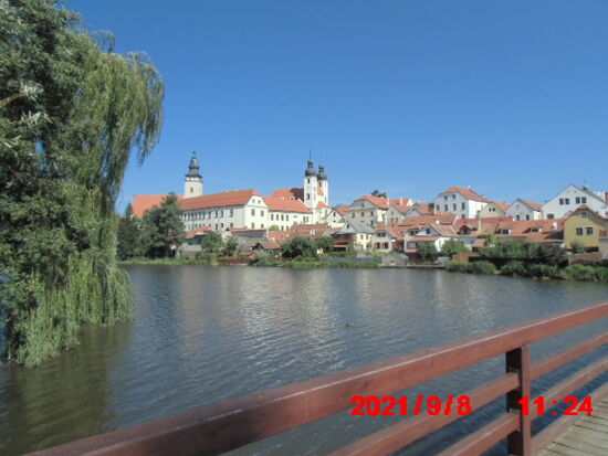 Telc liegt vor mir wie im Bilderbuch !