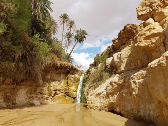 Der Wasserfall von Tamerza