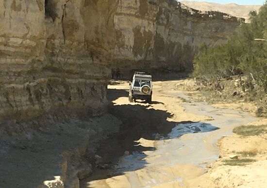 in der Schlucht von Tamerza