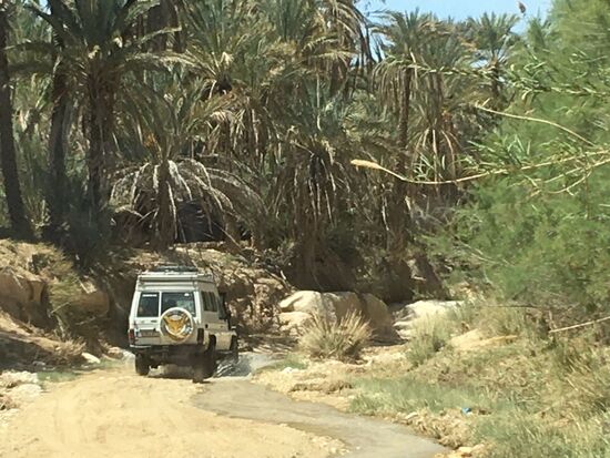 jetzt geht's durch's Wasser