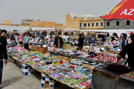 Wochenmarkt in Douz