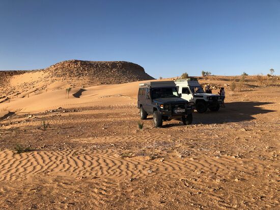 unser Übernachtungsplatz unterm Tembain