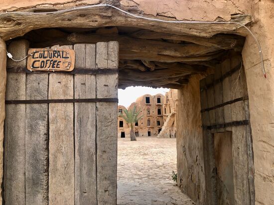 der Eingang zum Ksar