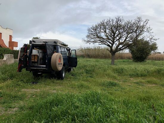 Wohnmobilstellplatz: “. . . Sie haben ihr Ziel erreicht“