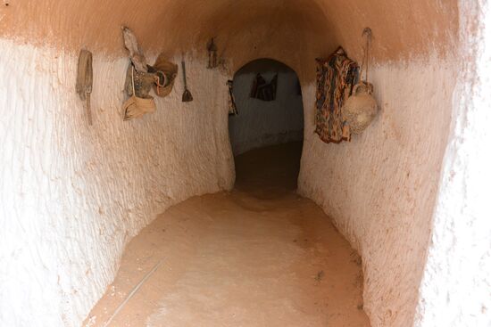 der Eingang in das Haus