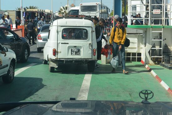 nur runter von der Fähre