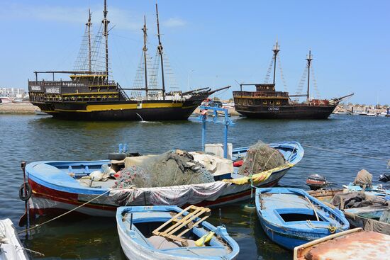 im Hafen von Houmt Souk