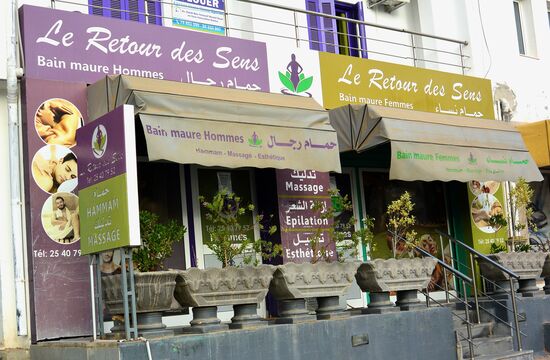 Eingang zum maurischen Bad