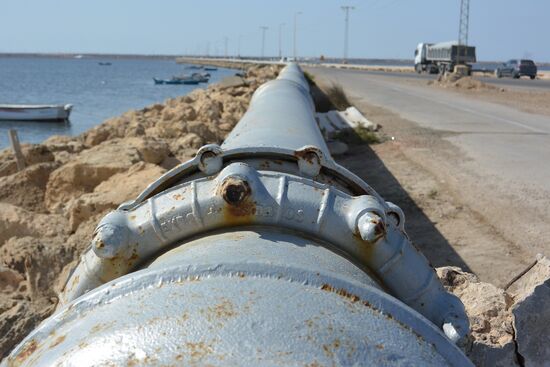 die Wasserversorgung von Djerba