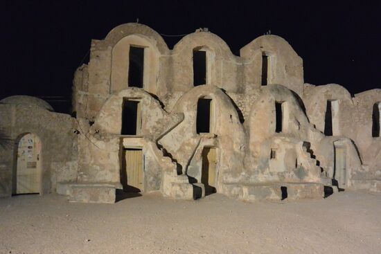 wie in einer Filmkulisse