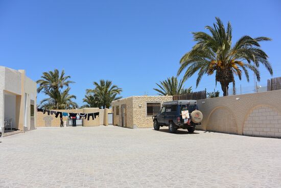 das Anwesen von Slim und Manuela auf Kerkennah