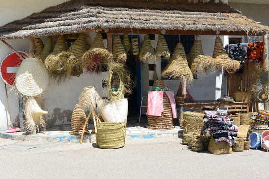 Boutique für Gegenstände aus Alfagras
