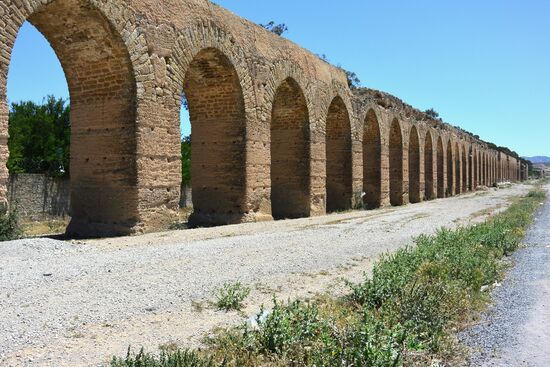 Reste der römischen Wasserleitung nach Kathargo