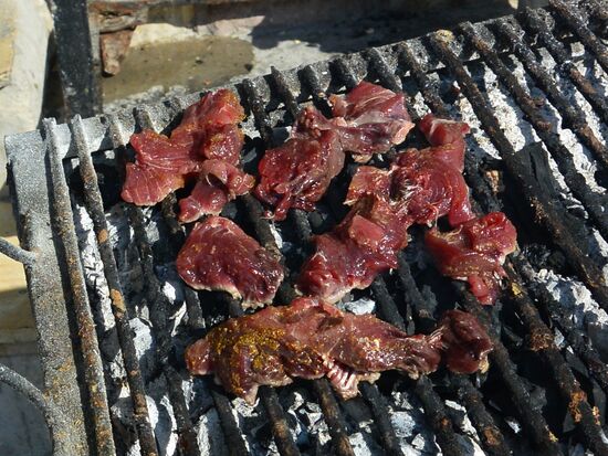 eine Delikatesse hier im Land