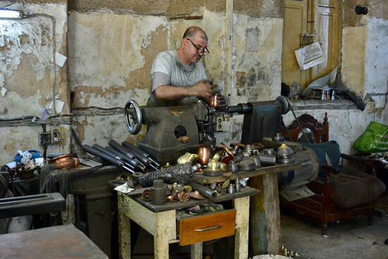 Werkstatt des Kupferkesselbauers