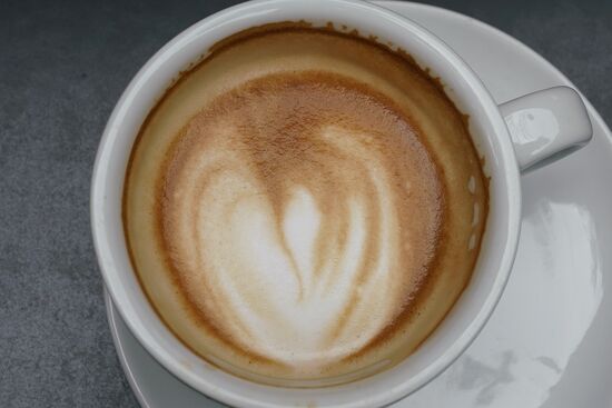 Ein Engel im Cappuccino