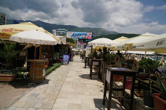 moderne Strandmeile nach europäischem Standard