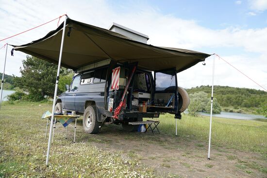 Hier können wir die Vorzüge unser 270-Grad Markiere endlich mal nutzen