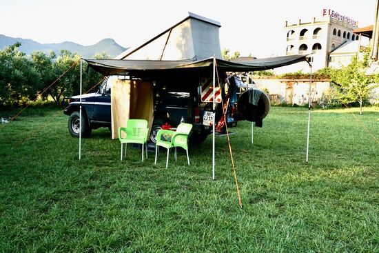 wir haben uns auf einen Pausentag eingerichtet